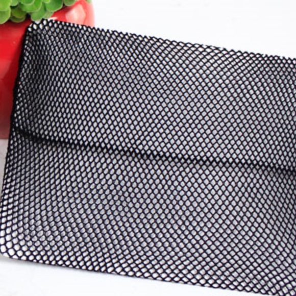 COPY - Fishnet Pantyhose with Back seam. One size fits most Fine Mesh Hosiery P… - Picture 4 of 6